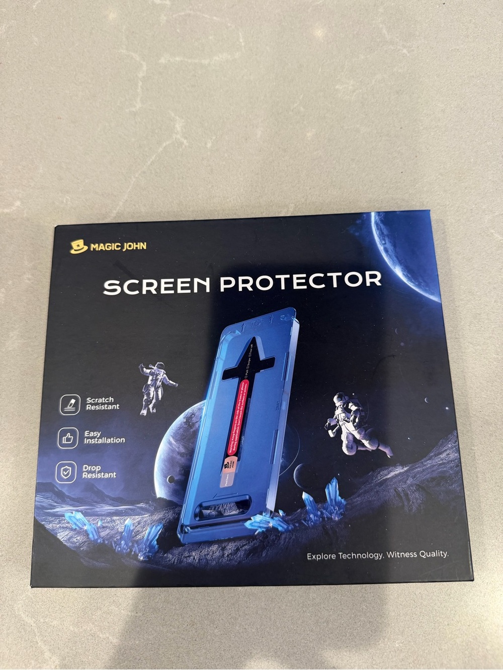 Blue Screen Protector - Scratch & Drop Resistant